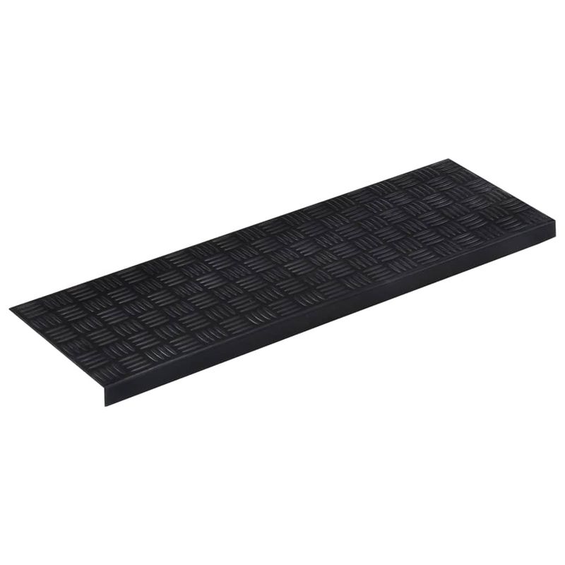 Casa si Gradina - Constructii - Scari si accesorii interioare - Accesorii scari interioare - Trepte de scara, 5 buc., 25x75 cm, cauciuc - Infinity.ro