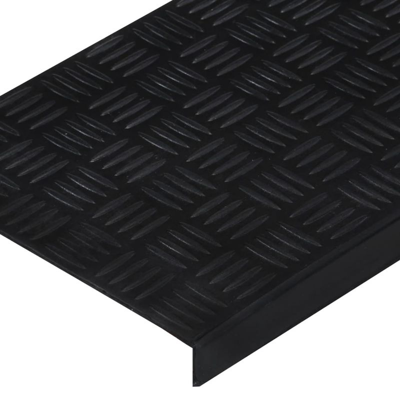 Casa si Gradina - Constructii - Scari si accesorii interioare - Accesorii scari interioare - Trepte de scara, 5 buc., 25x75 cm, cauciuc - Infinity.ro