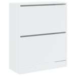 Casa si Gradina - Mobilier - Organizare si depozitare - Organizator incaltaminte - Pantofar, alb, 80x34x96,5 cm, lemn compozit - Infinity.ro