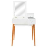 Casa si Gradina - Mobilier - Comode si corpuri - Masute de toaleta - Masa de toaleta cu oglinda, MDF, 60x50x86 cm - Infinity.ro