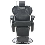 Casa si Gradina - Mobilier - Scaune si fotolii - Scaune - Scaun frizer, negru, 72 x 68 x 98 cm, piele ecologica - Infinity.ro