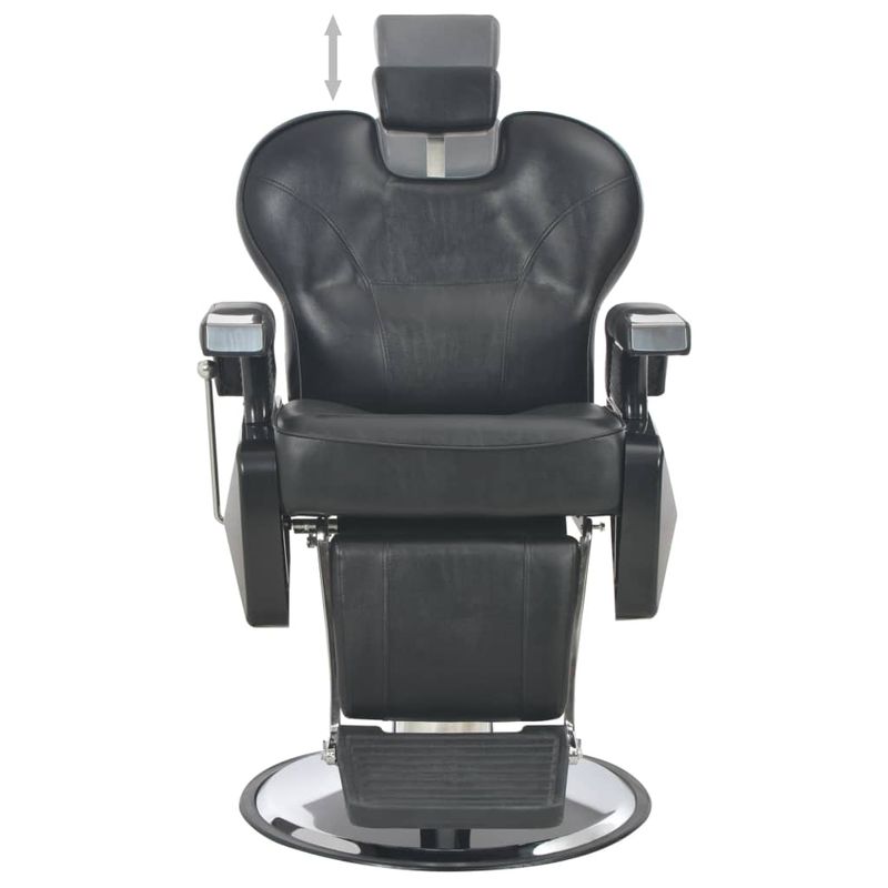 Casa si Gradina - Mobilier - Scaune si fotolii - Scaune - Scaun frizer, negru, 72 x 68 x 98 cm, piele ecologica - Infinity.ro