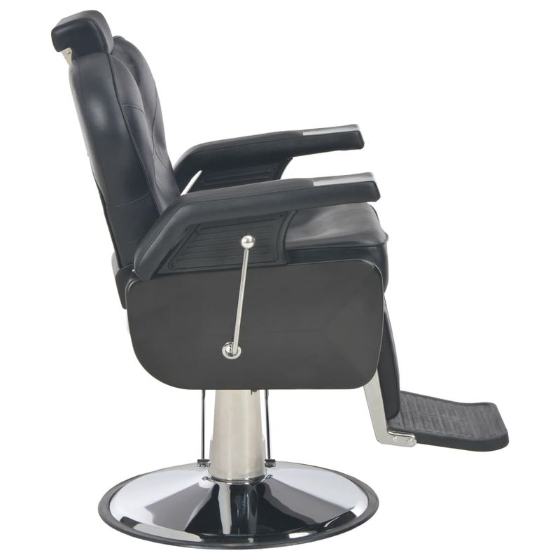 Casa si Gradina - Mobilier - Scaune si fotolii - Scaune - Scaun frizer, negru, 72 x 68 x 98 cm, piele ecologica - Infinity.ro