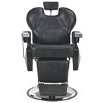 Casa si Gradina - Mobilier - Scaune si fotolii - Scaune - Scaun frizer, negru, 72 x 68 x 98 cm, piele ecologica - Infinity.ro