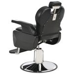 Casa si Gradina - Mobilier - Scaune si fotolii - Scaune - Scaun frizer, negru, 72 x 68 x 98 cm, piele ecologica - Infinity.ro