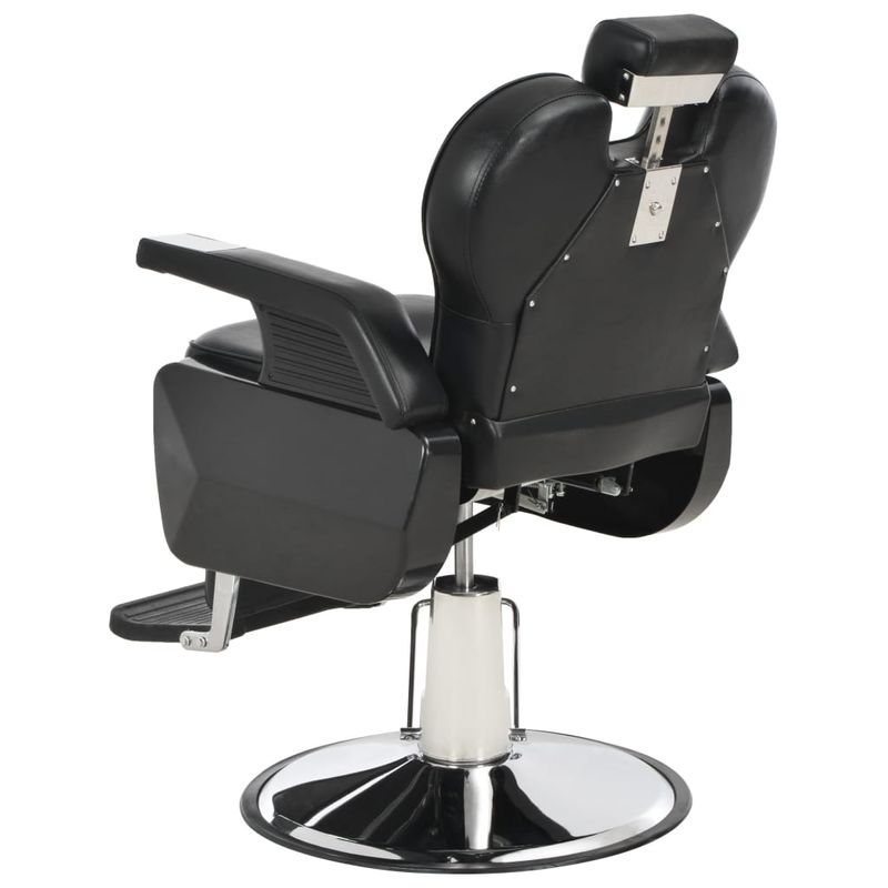 Casa si Gradina - Mobilier - Scaune si fotolii - Scaune - Scaun frizer, negru, 72 x 68 x 98 cm, piele ecologica - Infinity.ro