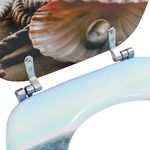 Casa si Gradina - Sanitare - Obiecte sanitare - Vase de toaleta - Capac WC, MDF, model scoica - Infinity.ro