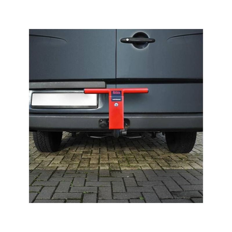 Auto si Moto - Piese auto si accesorii - Caroserie - Alte accesorii caroserie - Matador Bara de siguranta usa spate camioneta, Bull Lock 2.0, rosu - Infinity.ro