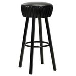 Casa si Gradina - Mobilier - Scaune si fotolii - Scaune - Scaune de bar, 2 buc., negru, piele ecologica - Infinity.ro