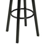 Casa si Gradina - Mobilier - Scaune si fotolii - Scaune - Scaune de bar, 2 buc., negru, piele ecologica - Infinity.ro