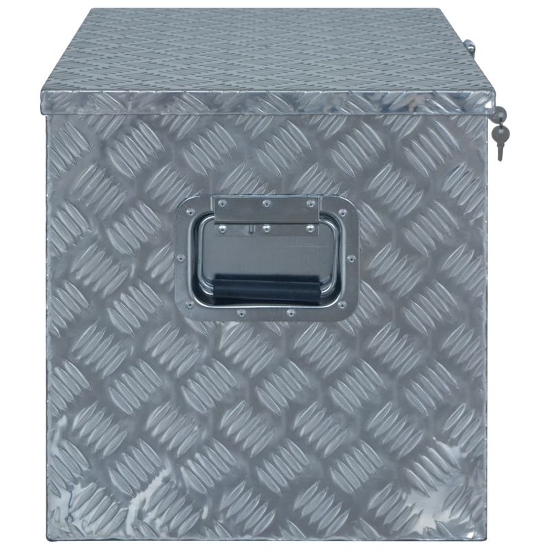 Casa si Gradina - Constructii - Depozitare, transport si protectie - Organizatoare si cutii scule - Lada din aluminiu, 610 x 430 x 455 cm, argintiu - Infinity.ro