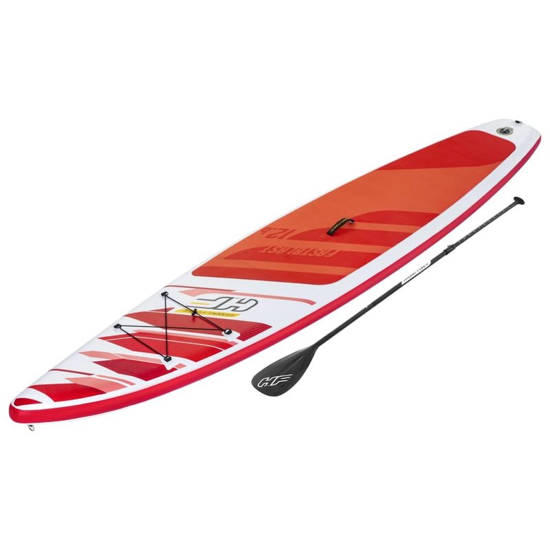 Sport si Outdoor - Sporturi acvatice - Sporturi pe placa - Surf - Bestway Set SUP Hydro-Force Fastblast Tech, 381x76x15 cm - Infinity.ro