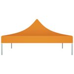 Casa si Gradina - Gradina si terasa - Umbrele si pavilioane - Pavilioane - Acoperis pentru cort de petrecere portocaliu 2 x 2 m, 270 g/m² - Infinity.ro
