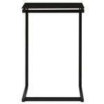 Casa si Gradina - Mobilier - Mese si birouri - Mese living - Masa laterala, negru, 40x40x60 cm, sticla securizata - Infinity.ro