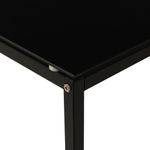 Casa si Gradina - Mobilier - Mese si birouri - Mese living - Masa laterala, negru, 40x40x60 cm, sticla securizata - Infinity.ro