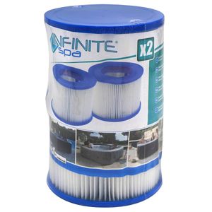 Infinite Spa Cartus de filtrare pentru spa, 2 buc.