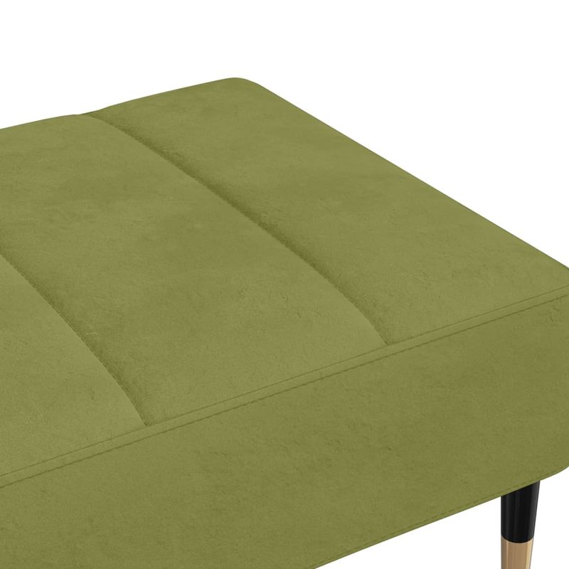Casa si Gradina - Mobilier - Scaune si fotolii - Tabureti - Taburet, verde deschis, 78x56x32 cm, catifea - Infinity.ro
