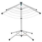 Market - Spalare si intretinere rufe - Uscatoare de rufe si accesorii - Leifheit Uscator de rufe rotativ LinoPop-Up 140 cu husa - Infinity.ro