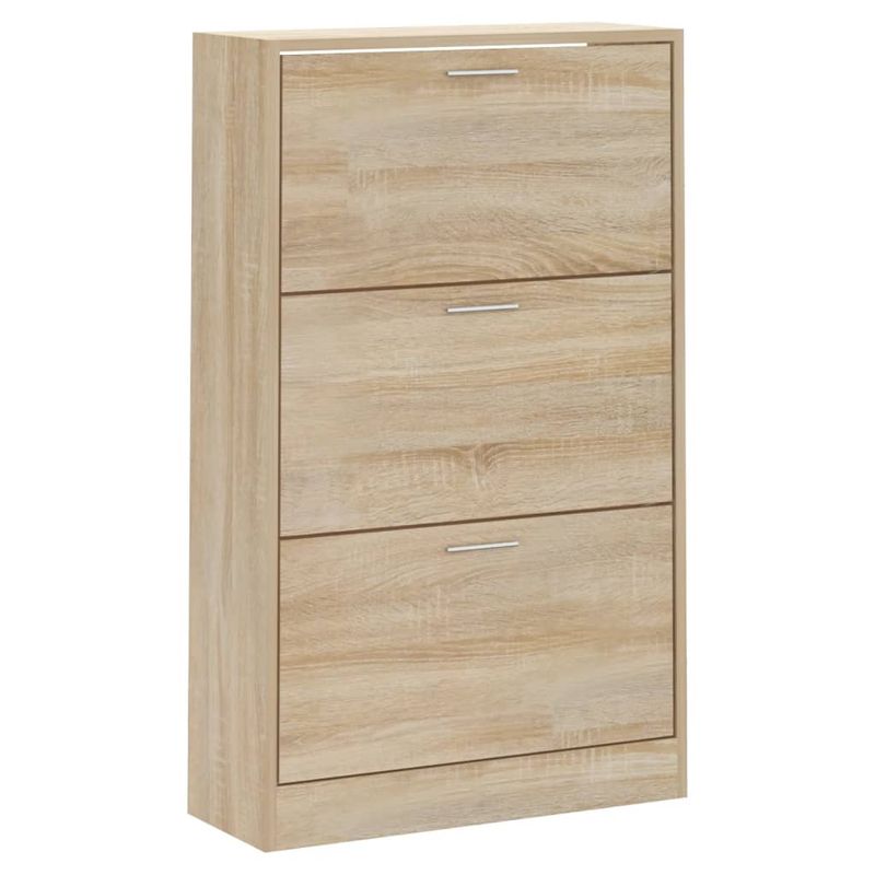 Casa si Gradina - Mobilier - Organizare si depozitare - Organizator incaltaminte - Pantofar, stejar sonoma, 63x24x103 cm, lemn prelucrat - Infinity.ro