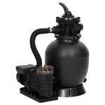 Casa si Gradina - Gradina si terasa - Piscine si accesorii - Accesorii piscine - Filtru de nisip pentru piscina cu prefiltru, negru - Infinity.ro