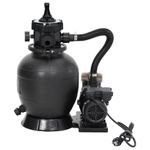 Casa si Gradina - Gradina si terasa - Piscine si accesorii - Accesorii piscine - Filtru de nisip pentru piscina cu prefiltru, negru - Infinity.ro