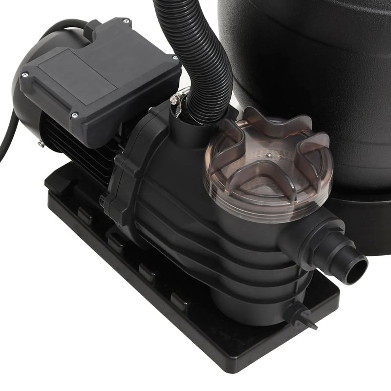 Casa si Gradina - Gradina si terasa - Piscine si accesorii - Accesorii piscine - Filtru de nisip pentru piscina cu prefiltru, negru - Infinity.ro