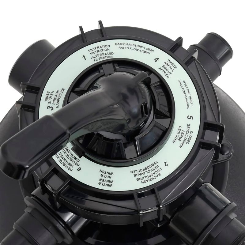 Casa si Gradina - Gradina si terasa - Piscine si accesorii - Accesorii piscine - Filtru de nisip pentru piscina cu prefiltru, negru - Infinity.ro