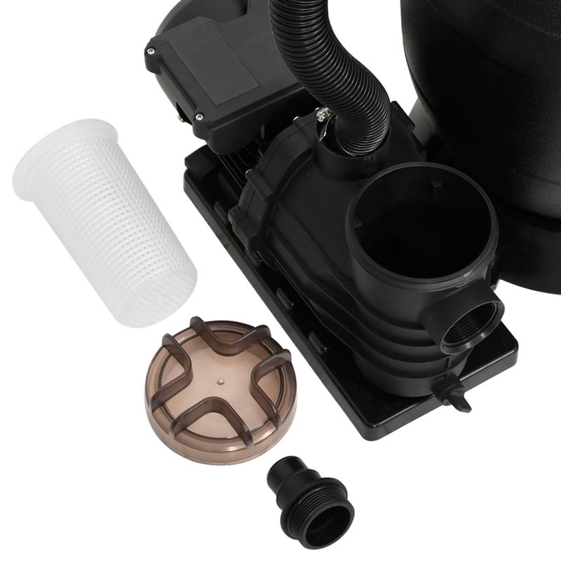 Casa si Gradina - Gradina si terasa - Piscine si accesorii - Accesorii piscine - Filtru de nisip pentru piscina cu prefiltru, negru - Infinity.ro