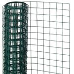 Casa si Gradina - Gradina si terasa - Garduri, panouri si accesorii - Nature Plasa din sarma verde 1x2,5 m otel cu plastic 25 mm patrat - Infinity.ro
