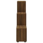 Casa si Gradina - Mobilier - Biblioteci si rafturi - Biblioteci - Biblioteca in trepte, stejar maro, 107 cm, lemn compozit - Infinity.ro