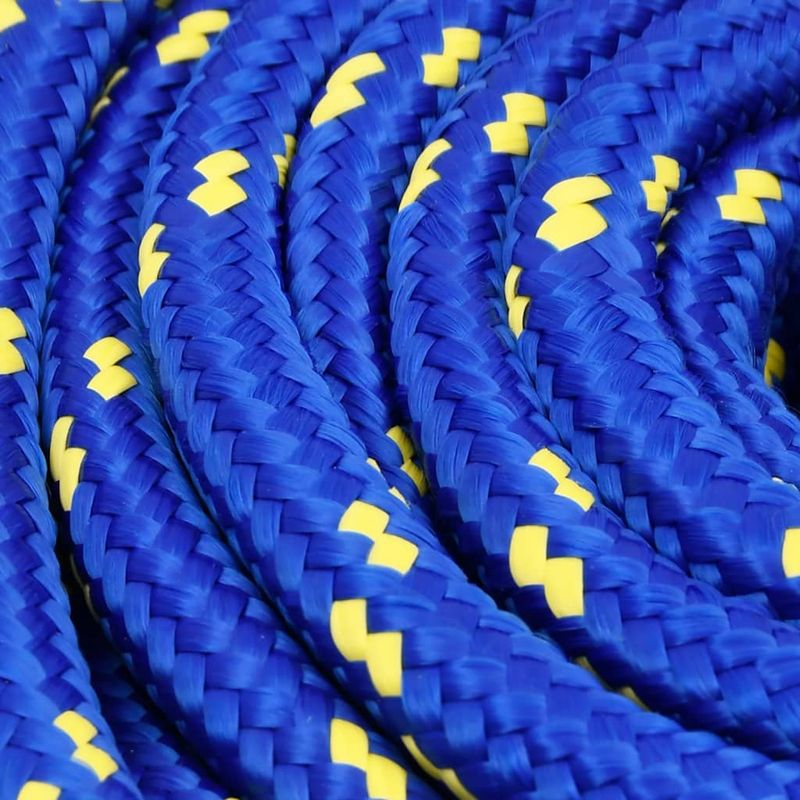 Casa si Gradina - Constructii - Feronerie si accesorii - Sfoara si lanturi - Franghie de barca, albastru, 18 mm, 100 m, polipropilena - Infinity.ro