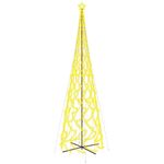 Casa si Gradina - Decoratiuni - Decoratiuni de sezon - Brad de Craciun conic, 3000 LED-uri, alb cald, 230x800 cm - Infinity.ro