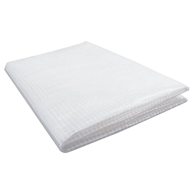 Casa si Gradina/Gradina si terasa/Umbrele si pavilioane/Pavilioane - Prelata Leno 140 g/m², alb, 3x6 m - Infinity.ro