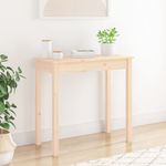 Casa si Gradina - Mobilier - Comode si corpuri - Console - Masa consola, 80x40x75 cm, lemn masiv de pin - Infinity.ro