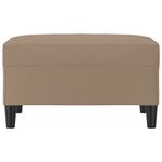 Casa si Gradina - Mobilier - Scaune si fotolii - Tabureti - Taburet, cappuccino, 70x55x41 cm, piele ecologica - Infinity.ro