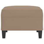 Casa si Gradina - Mobilier - Scaune si fotolii - Tabureti - Taburet, cappuccino, 70x55x41 cm, piele ecologica - Infinity.ro