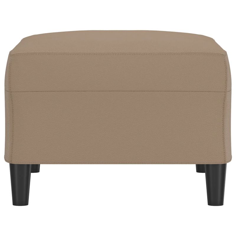 Casa si Gradina - Mobilier - Scaune si fotolii - Tabureti - Taburet, cappuccino, 70x55x41 cm, piele ecologica - Infinity.ro