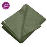 Casa si Gradina - Gradina si terasa - Umbrele si pavilioane - Pavilioane - Prelata 260 g/m², verde, 6x8 m, HDPE - Infinity.ro