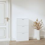 Casa si Gradina - Mobilier - Organizare si depozitare - Organizator incaltaminte - Pantofar, alb, 59x17x108 cm, lemn prelucrat - Infinity.ro