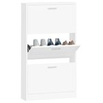 Casa si Gradina - Mobilier - Organizare si depozitare - Organizator incaltaminte - Pantofar, alb, 59x17x108 cm, lemn prelucrat - Infinity.ro