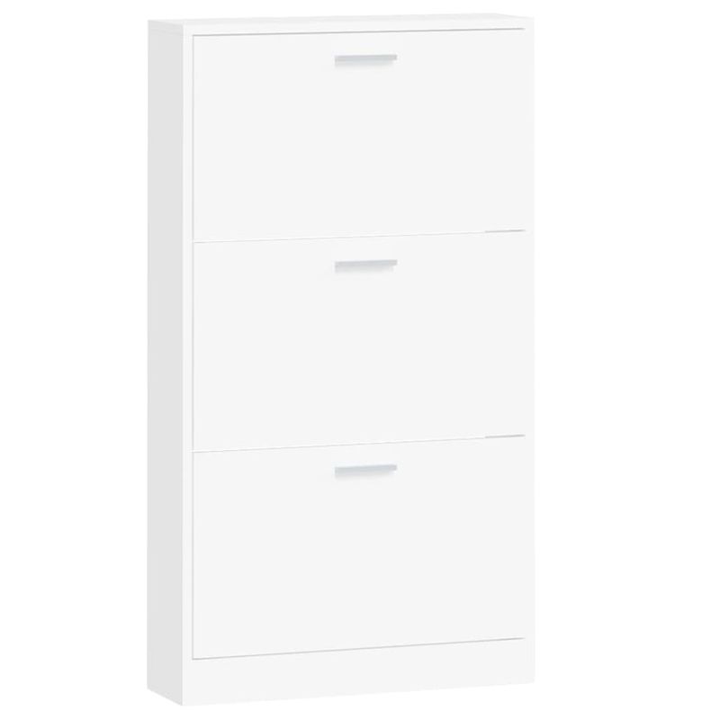 Casa si Gradina - Mobilier - Organizare si depozitare - Organizator incaltaminte - Pantofar, alb, 59x17x108 cm, lemn prelucrat - Infinity.ro