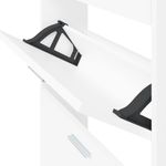 Casa si Gradina - Mobilier - Organizare si depozitare - Organizator incaltaminte - Pantofar, alb, 59x17x108 cm, lemn prelucrat - Infinity.ro