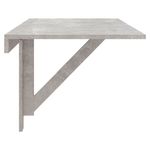 Casa si Gradina - Mobilier - Mese si birouri - Mese living - Masa de perete plianta, gri beton, 100x60x56 cm, lemn compozit - Infinity.ro