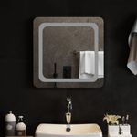 Casa si Gradina - Decoratiuni - Oglinzi - Oglinda de baie cu LED, 50x50 cm - Infinity.ro