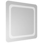 Casa si Gradina - Decoratiuni - Oglinzi - Oglinda de baie cu LED, 50x50 cm - Infinity.ro