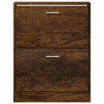 Casa si Gradina - Mobilier - Organizare si depozitare - Organizator incaltaminte - Pantofar, stejar fumuriu, 59x17x81 cm, lemn compozit - Infinity.ro