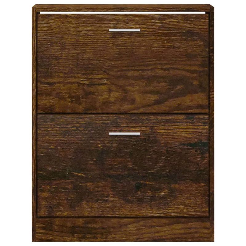 Casa si Gradina - Mobilier - Organizare si depozitare - Organizator incaltaminte - Pantofar, stejar fumuriu, 59x17x81 cm, lemn compozit - Infinity.ro