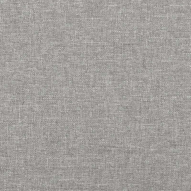 Casa si Gradina - Mobilier - Paturi si accesorii - Accesorii paturi - Tablie de pat cu aripioare gri deschis 147x23x118/128 cm textil - Infinity.ro