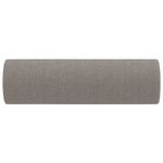 Casa si Gradina - Textile si covoare - Perne si pilote - Perne decorative - Perne decorative, 2 buc., gri taupe, Ø15x50 cm, textil - Infinity.ro
