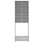 Casa si Gradina - Mobilier - Dulapuri si sifoniere - Dulapuri - Dulap masina de spalat, gri sonoma, 64x24x190 cm - Infinity.ro